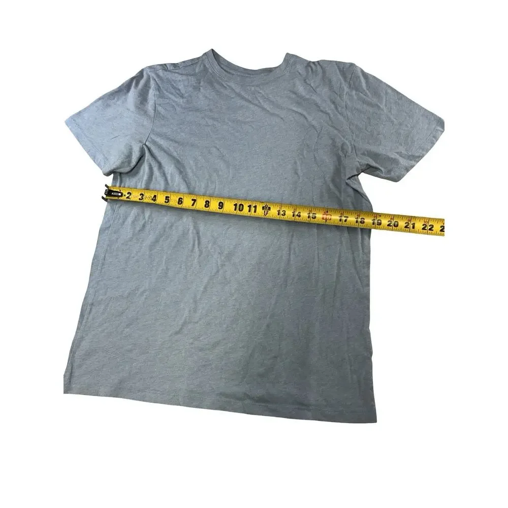 Banana Republic Men’s Medium Blue Fitted Crew T-Shirt Short Sleeve Basic Tee